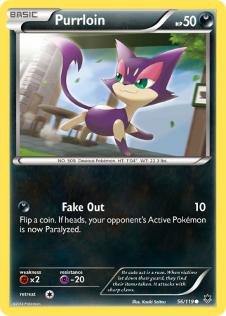 Purrloin 56/119 XY Phantom Forces
