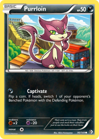Purrloin 90/149 Black & White Boundaries Crossed