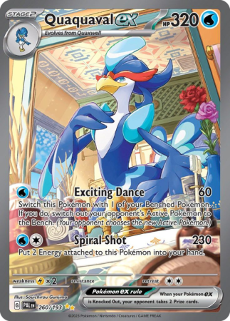Quaquaval ex 260/193 Scarlet & Violet Paldea Evolved