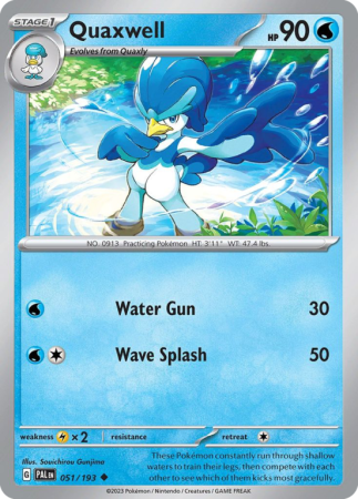 Quaxwell 51/193 Scarlet & Violet Paldea Evolved