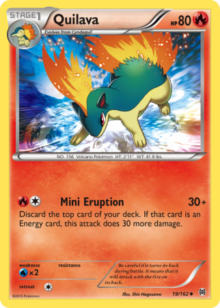 Quilava 19/162 XY BREAKthrough