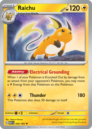 Raichu 26/165