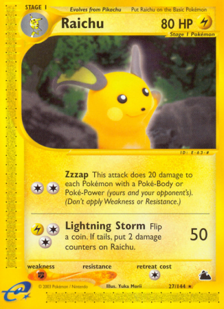 Raichu 27/182