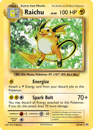 Raichu 36/108