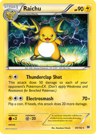 Raichu 49/162