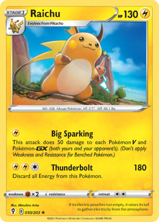 Raichu 50/203