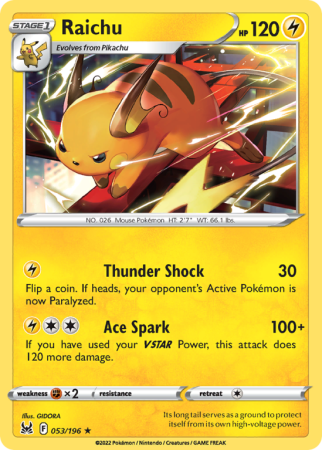 Raichu 53/196