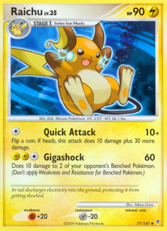 Raichu 77/147
