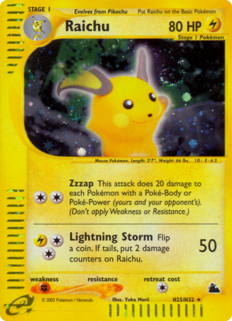 Raichu H25/182