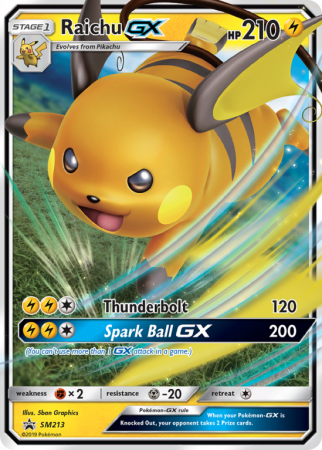 Raichu-GX SM213/156
