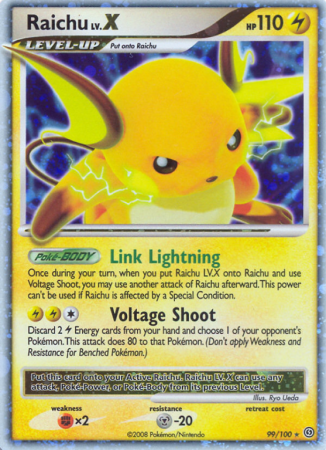 Raichu LV.X 99/100