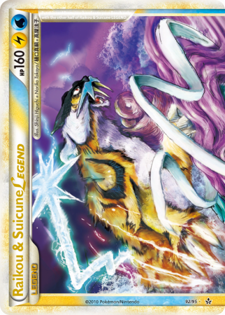 Raikou & Suicune LEGEND 92/95 HeartGold & SoulSilver HS—Unleashed