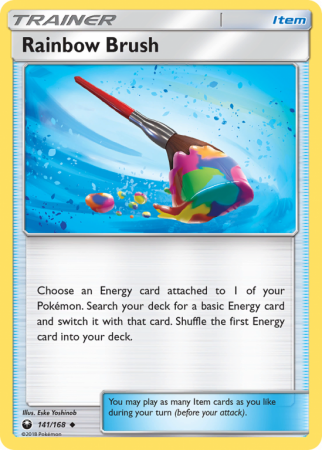 Rainbow Brush 141/168 Sun & Moon Celestial Storm