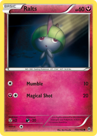 Ralts 100/162 XY BREAKthrough