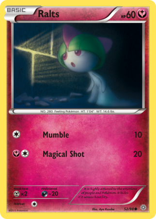 Ralts 52/98 XY Ancient Origins
