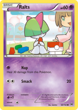 Ralts 68/162 XY BREAKthrough