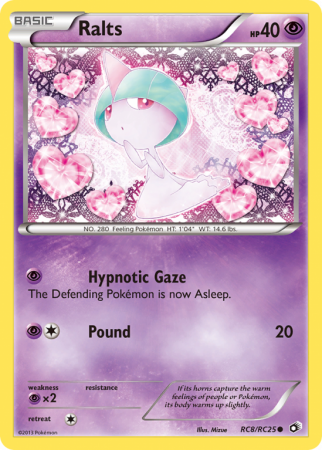 Ralts RC8/113 Black & White Legendary Treasures