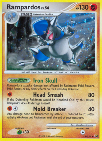 Rampardos 13/127 Platinum Platinum