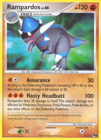 Rampardos 5/17 POP POP Series 6