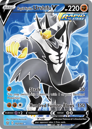 Rapid Strike Urshifu V 152/163 Sword & Shield Battle Styles