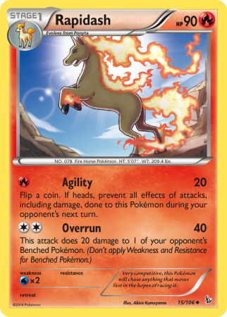 Rapidash 15/106