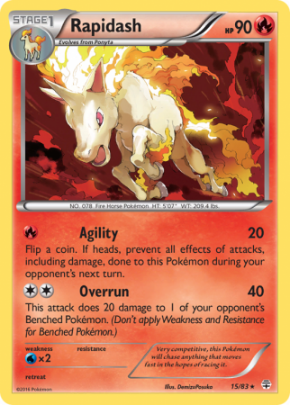 Rapidash 15/115