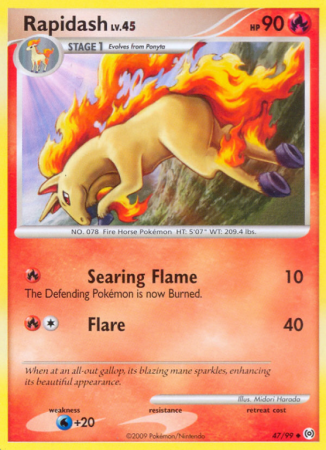 Rapidash 47/99 Platinum Arceus