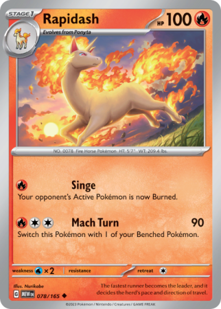 Rapidash 78/165