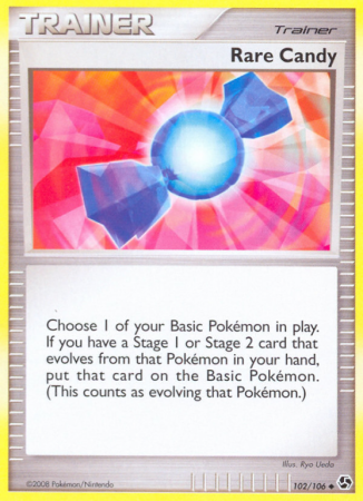 Rare Candy 102/106 Diamond & Pearl Great Encounters