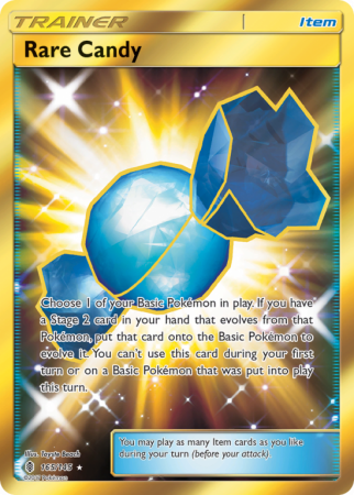 Rare Candy 165/145 Sun & Moon Guardians Rising