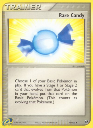 Rare Candy 88/100 EX Sandstorm