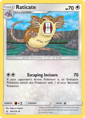 Raticate 144/214