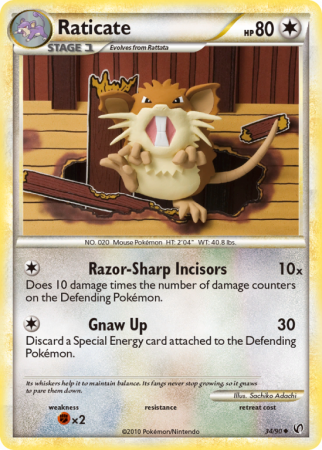 Raticate 34/90