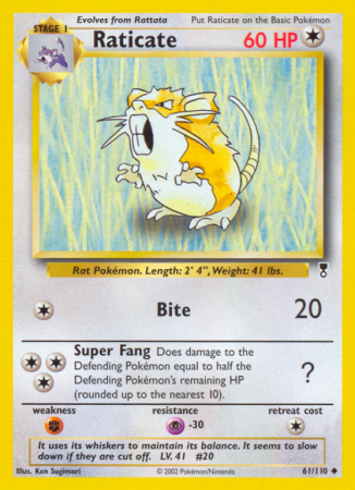Raticate 61/110