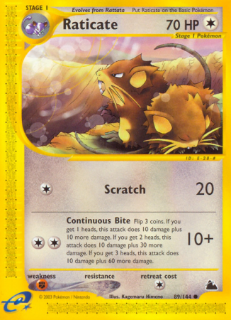 Raticate 89/182