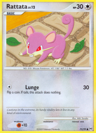 Rattata 73/99 Platinum Arceus