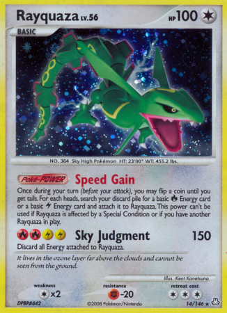 Rayquaza 14/146 Diamond & Pearl Legends Awakened