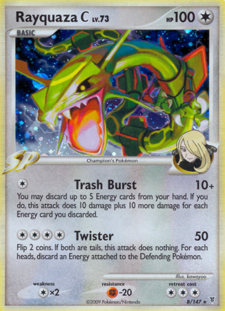 Rayquaza C 8/147 Platinum Supreme Victors