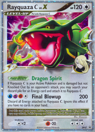 Rayquaza C LV.X DP47/56