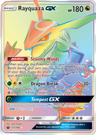 Rayquaza-GX 177/168