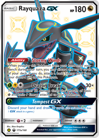 Rayquaza-GX 177a/168