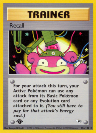 Recall 116/132 Gym Gym Heroes