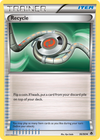 Recycle 96/98 Black & White Emerging Powers