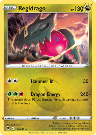 Regidrago 124/203 Sword & Shield Evolving Skies