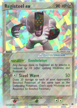 Registeel ex 99/101 EX Hidden Legends