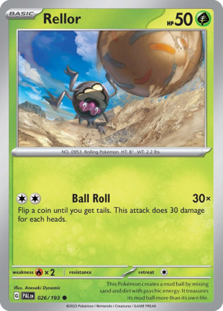 Rellor 26/193 Scarlet & Violet Paldea Evolved