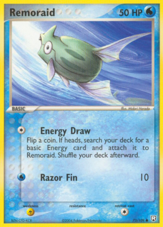 Remoraid 73/109 EX Team Rocket Returns
