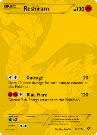 Reshiram 114/113