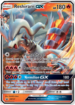 Reshiram-GX SM137/156