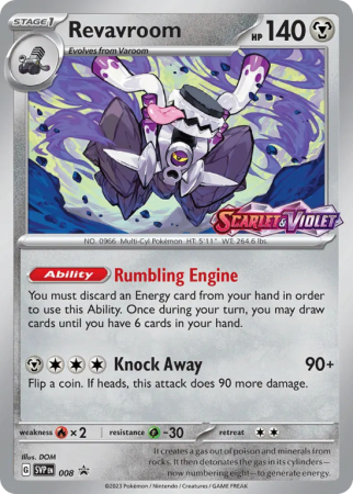 Revavroom 8/14 Scarlet & Violet Scarlet & Violet Black Star Promos